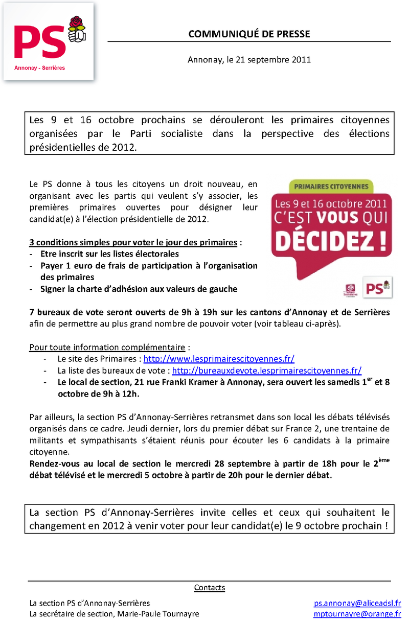 Communiqué de presse Primaires 21 sept 2011-1