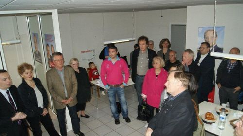 Inauguration local de campagne 