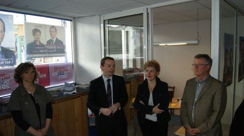 Inauguration local de campagne 