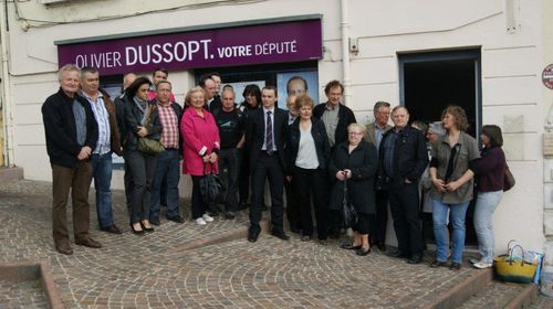 Inauguration local de campagne 