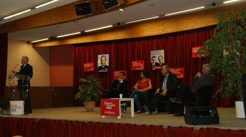 Meeting JM AYRAULT Guilherand Avril 2012 - 2