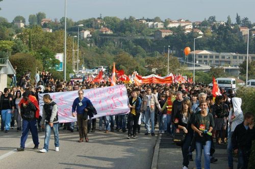 Manif Retraites Annonay 12 octobre 2010 - 05