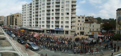 Manif Retraites Annonay 12 octobre 2010 - 02
