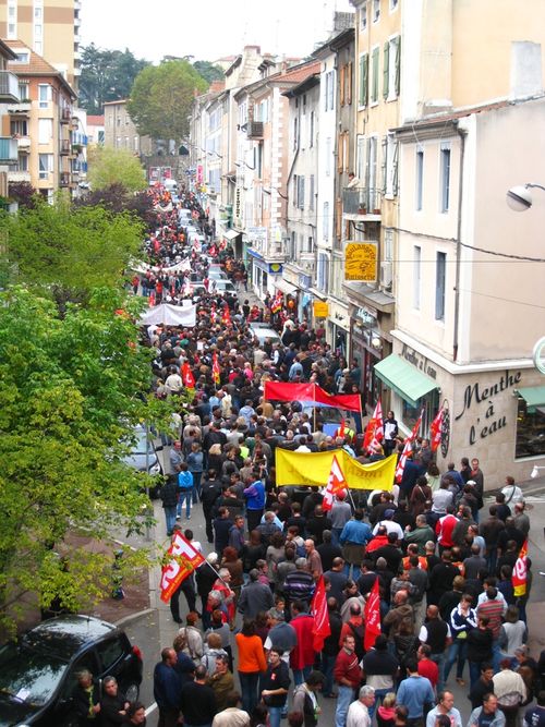 Manif Retraites Annonay 12 octobre 2010 - 06