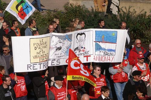 Manif Retraites Annonay 28 octobre 2010 - 02
