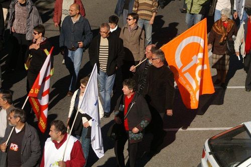 Manif Retraites Annonay 28 octobre 2010 - 03