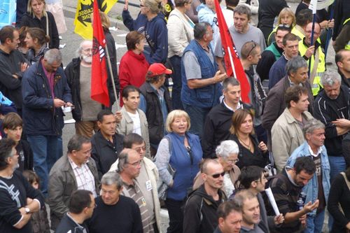 Manif Retraites Annonay 12 octobre 2010 - 01